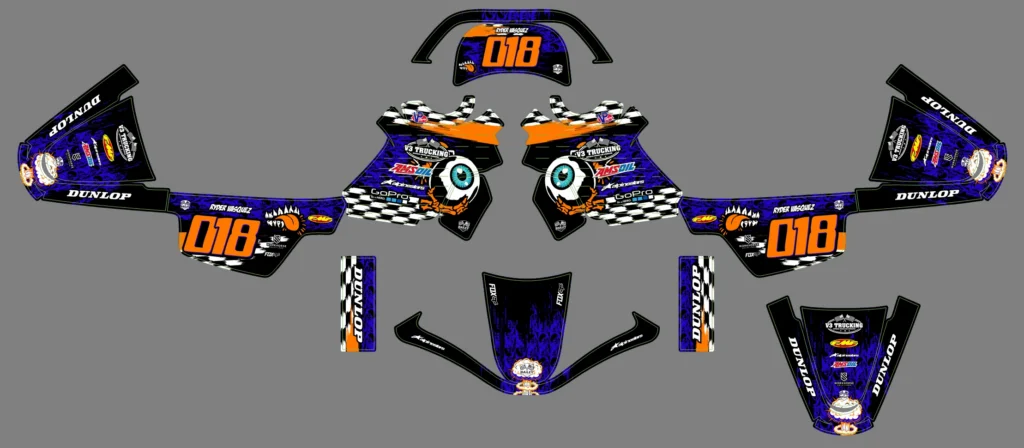 Okleina motocyklowa YAMAHA - YAM-638