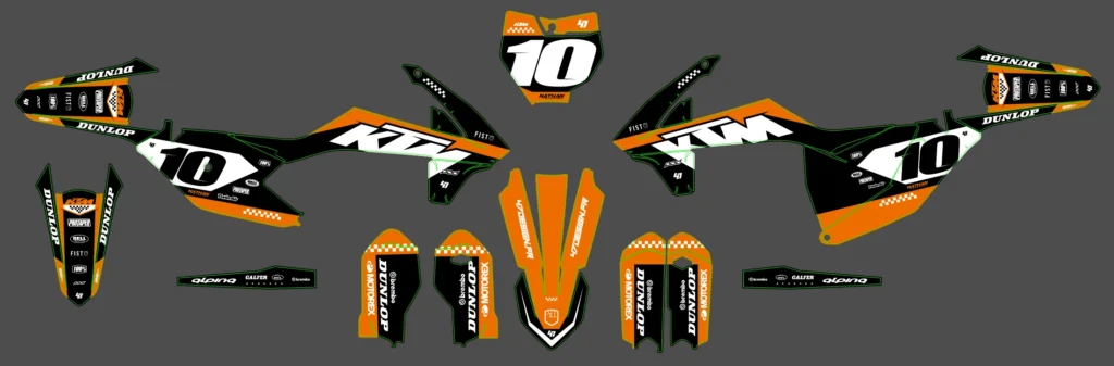 Okleina motocyklowa KTM - KTM-513