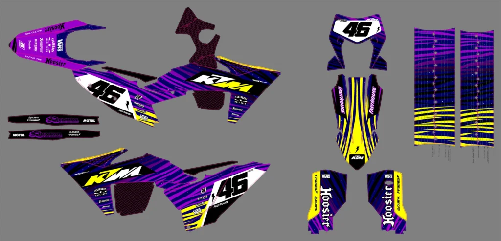 Okleina motocyklowa KTM - KTM-84
