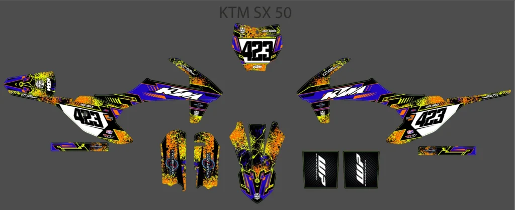 Okleina motocyklowa KTM - KTM-78