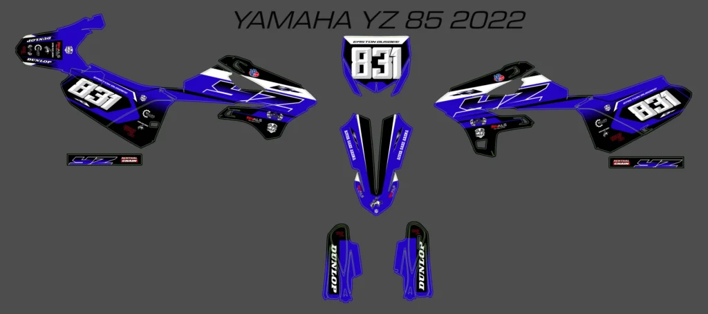 Okleina motocyklowa YAMAHA - YAM-11