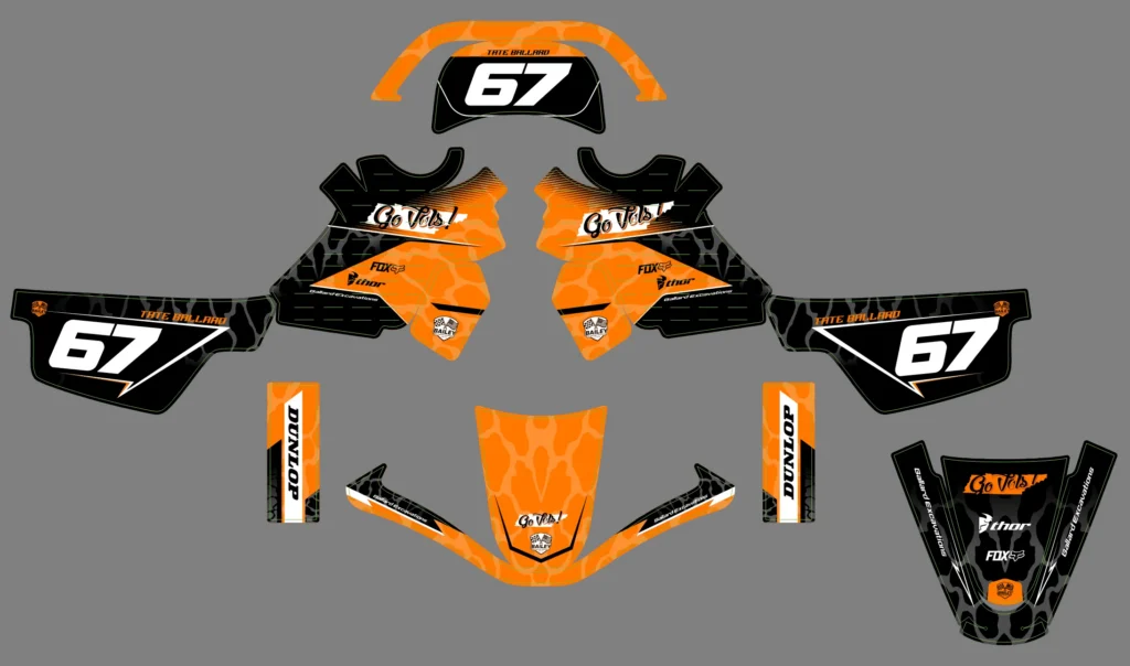 Okleina motocyklowa YAMAHA - YAM-23