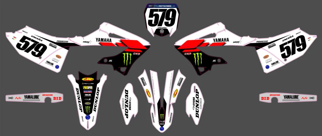 Okleina motocyklowa YAMAHA - YAM-25