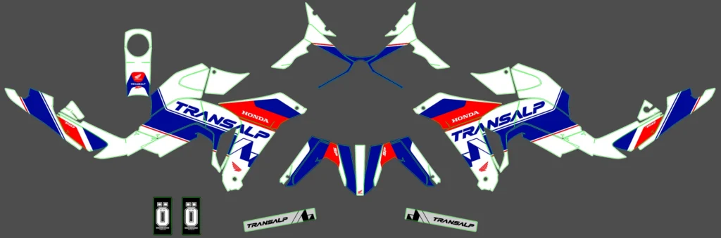 Okleina motocyklowa HONDA - HON-21