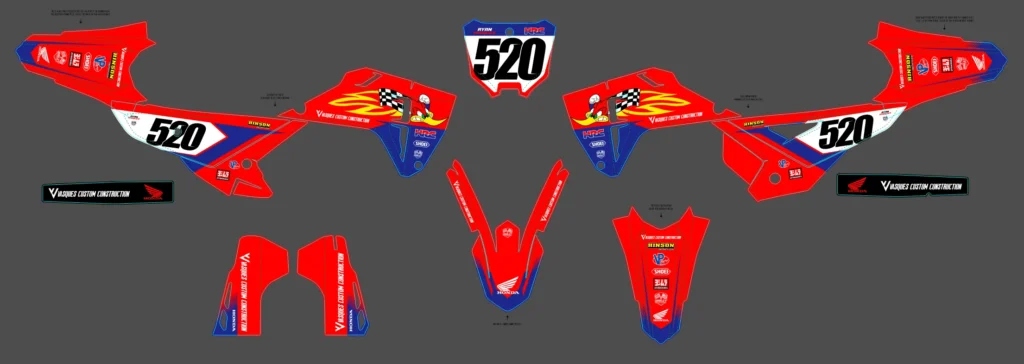 Okleina motocyklowa HONDA - HON-23