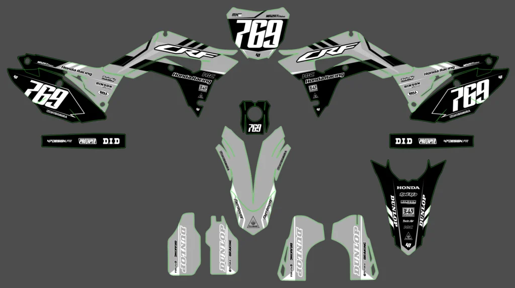 Okleina motocyklowa HONDA - HON-24