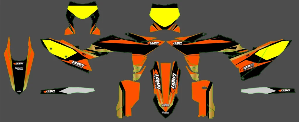 Okleina motocyklowa KTM - KTM-40