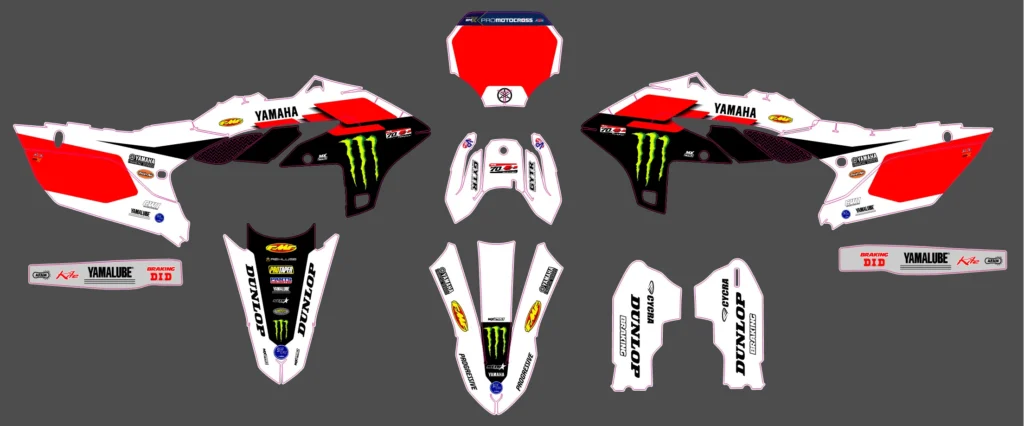Okleina motocyklowa YAMAHA - YAM-43
