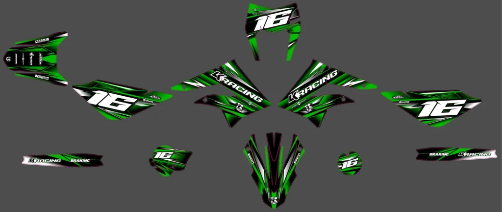Okleina motocyklowa DERBI - DERBI-13