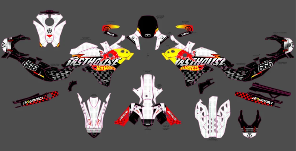 Okleina motocyklowa YAMAHA - YAM-69