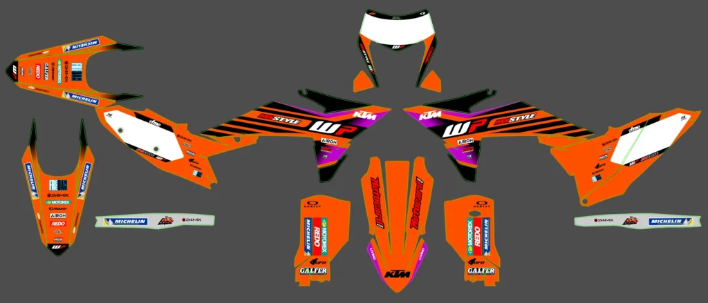 Okleina motocyklowa KTM - KTM-42