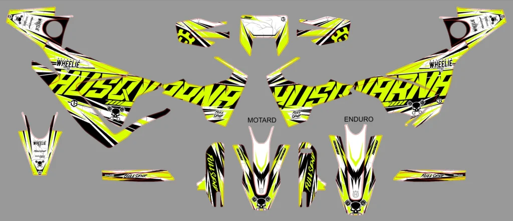 Okleina motocyklowa HUSQVARNA - HUSQ-30