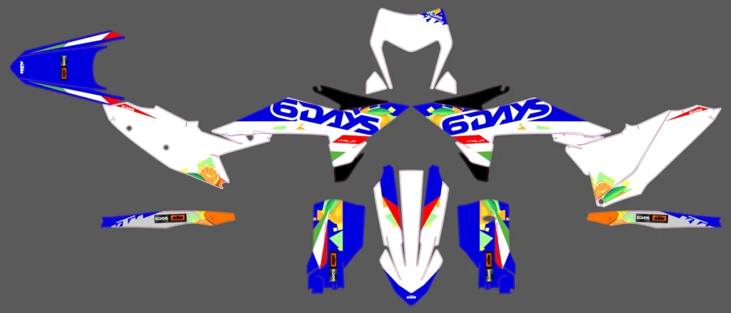 Okleina motocyklowa KTM - KTM-19