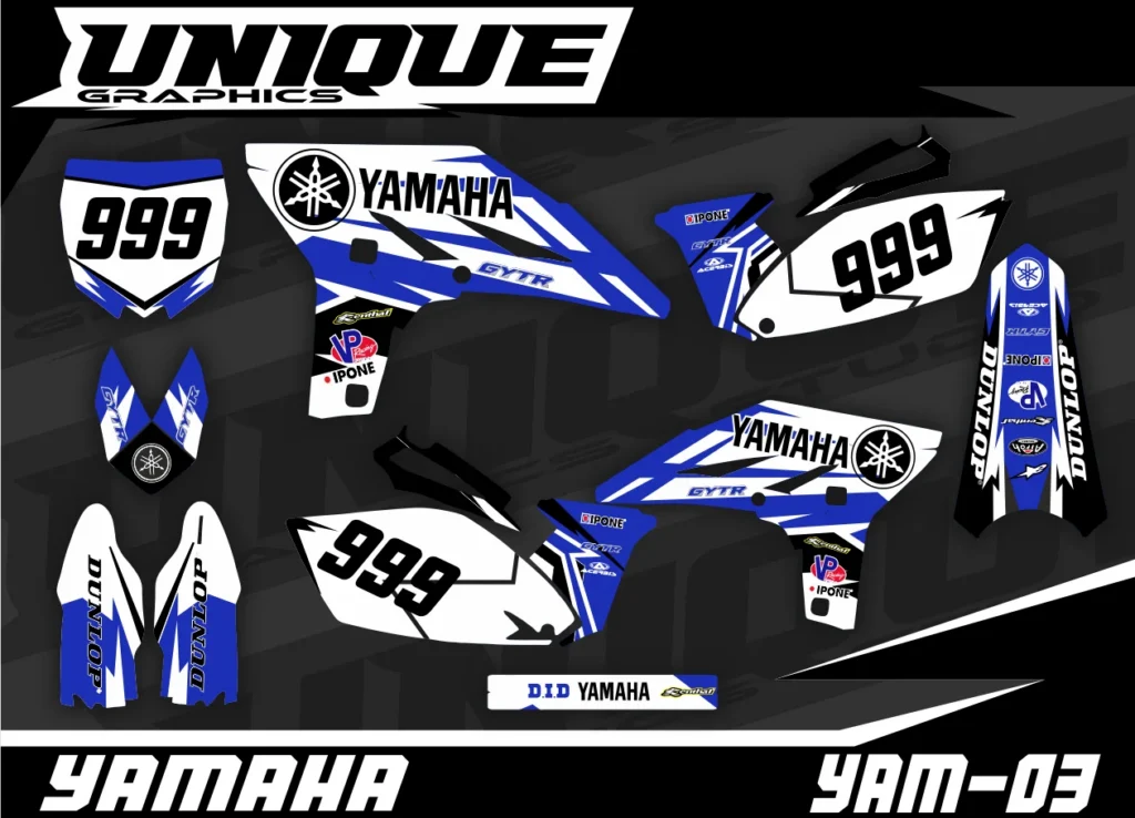 Okleina motocyklowa YAMAHA - YAM-03