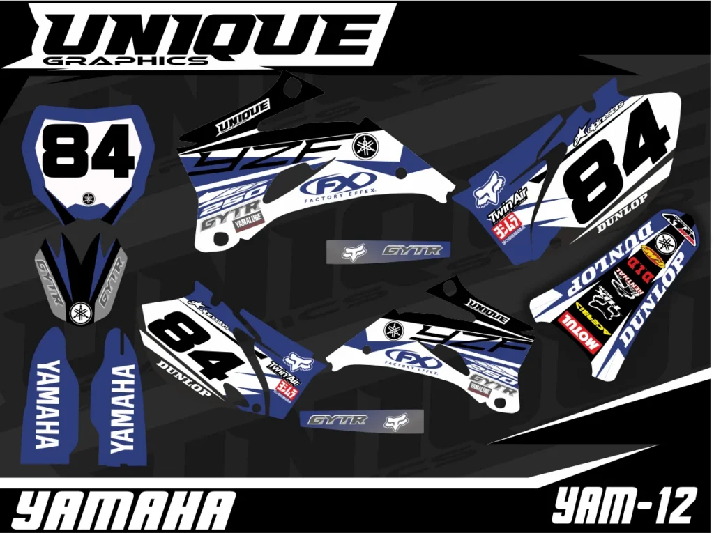 Okleina motocyklowa YAMAHA - YAM-12