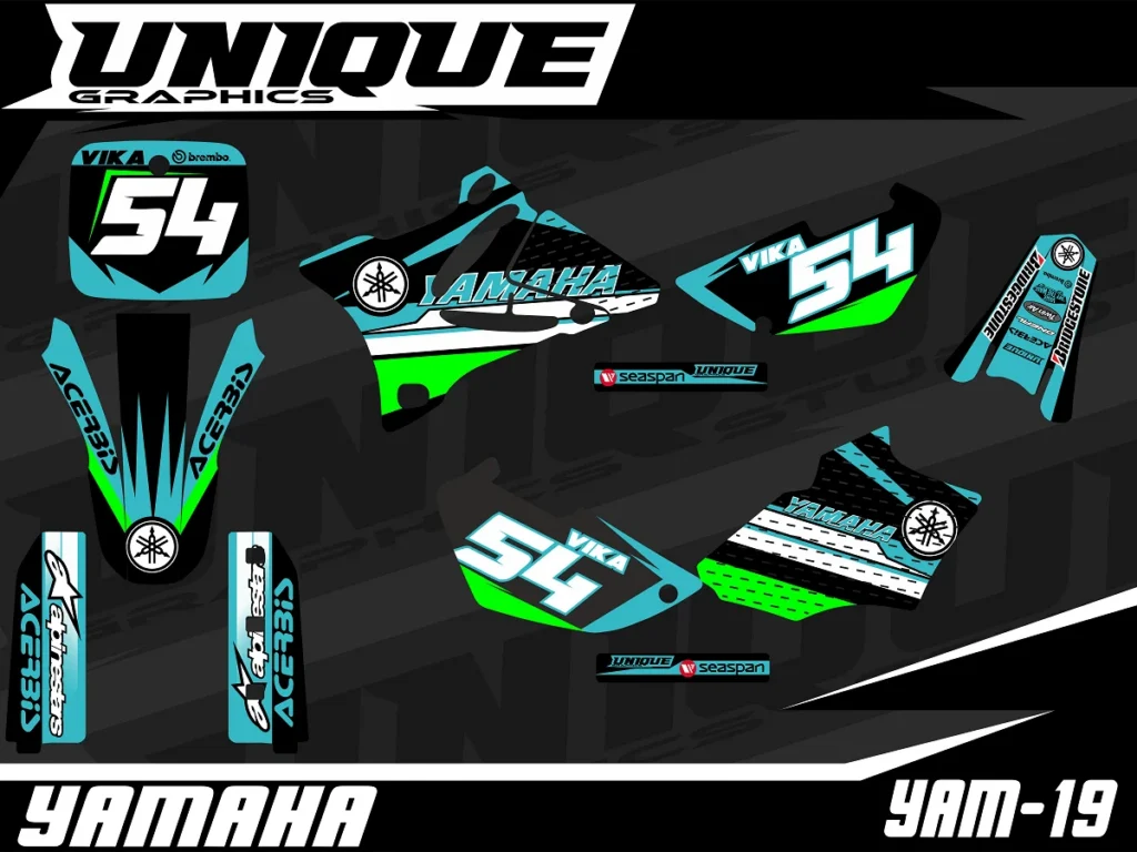 Okleina motocyklowa YAMAHA - YAM-19
