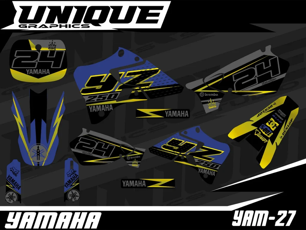 Okleina motocyklowa YAMAHA - YAM-27
