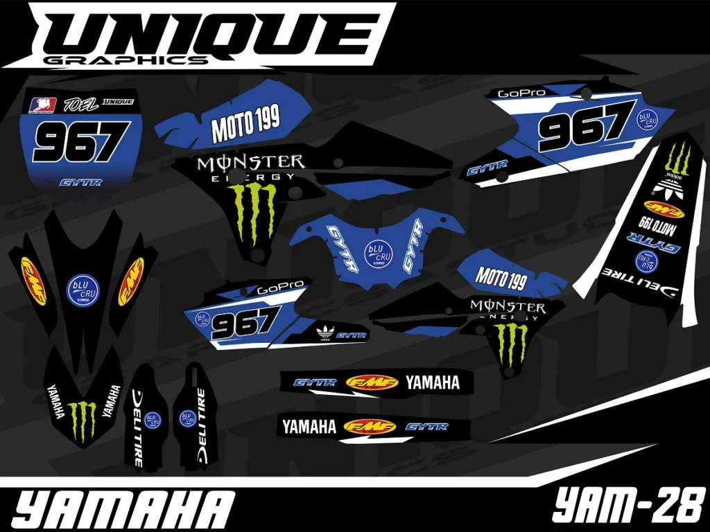 Okleina motocyklowa YAMAHA - YAM-28