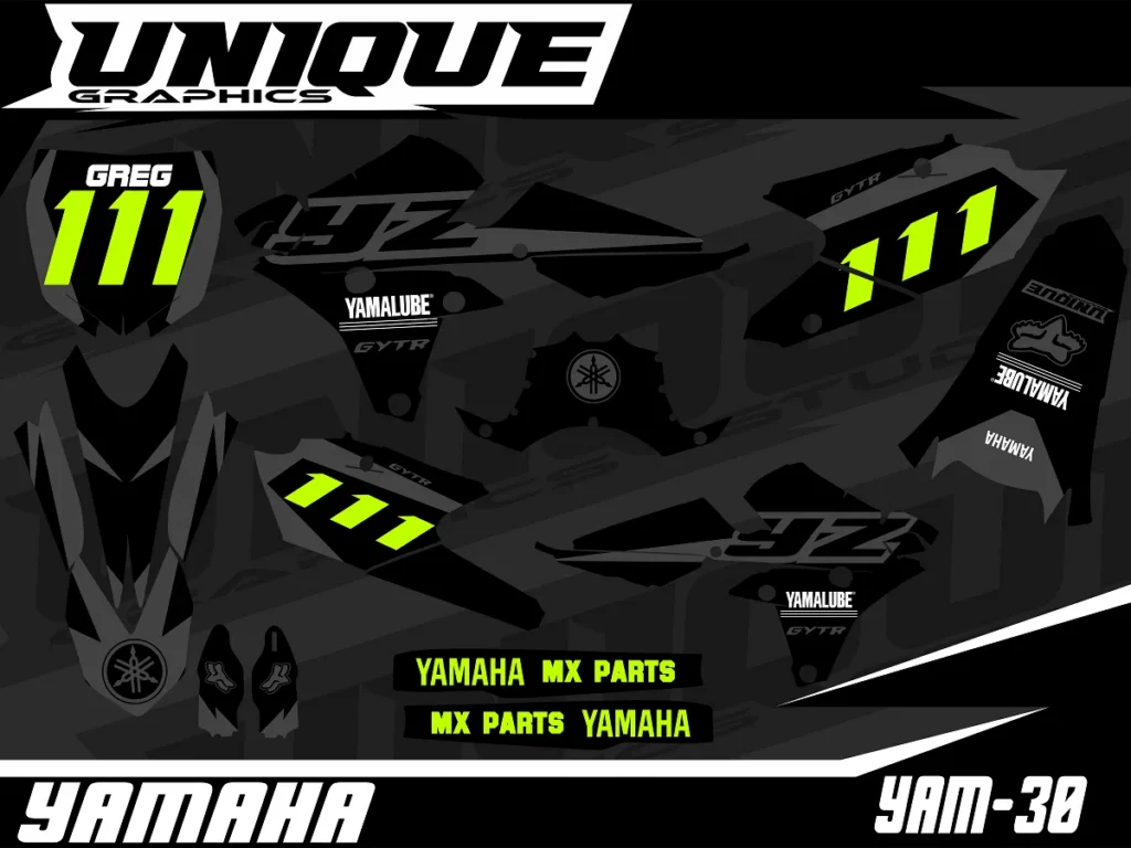Okleina motocyklowa YAMAHA - YAM-30