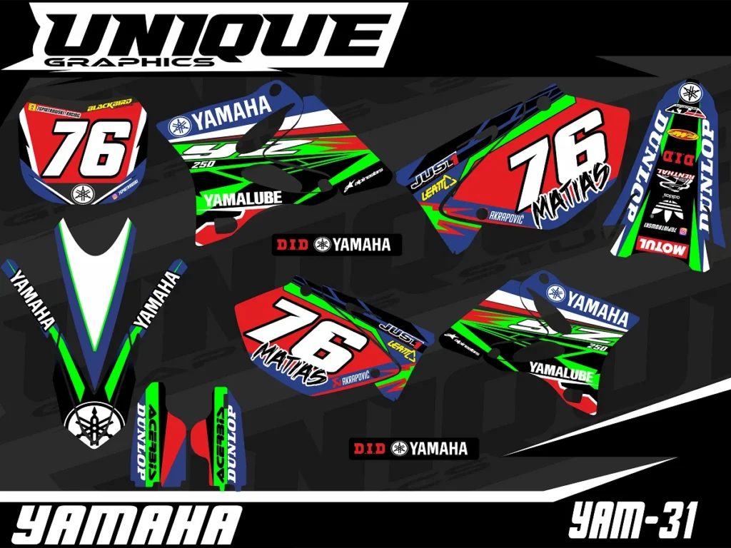 Okleina motocyklowa YAMAHA - YAM-31