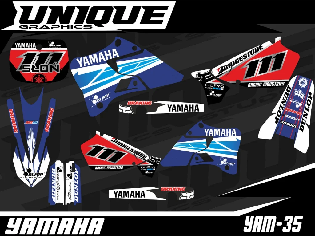 Okleina motocyklowa YAMAHA - YAM-35