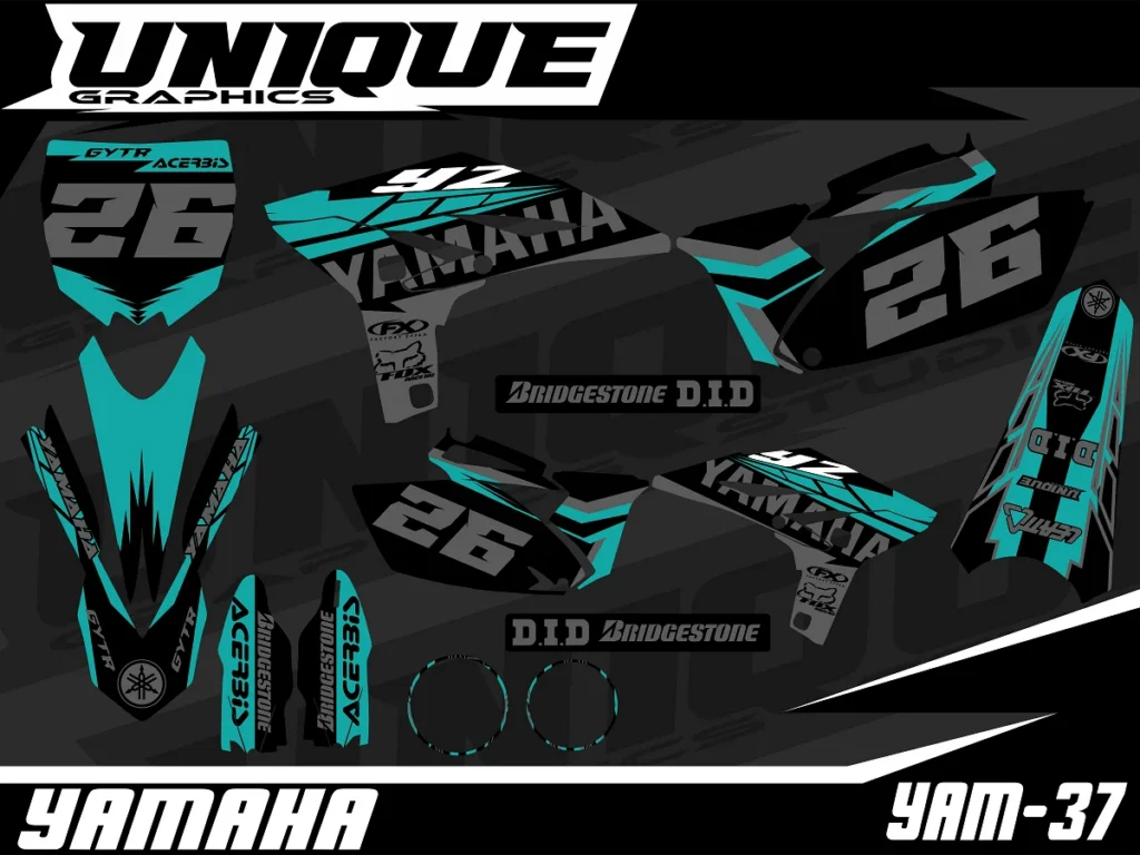 Okleina motocyklowa YAMAHA - YAM-37