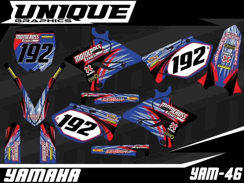 Okleina motocyklowa YAMAHA - YAM-46