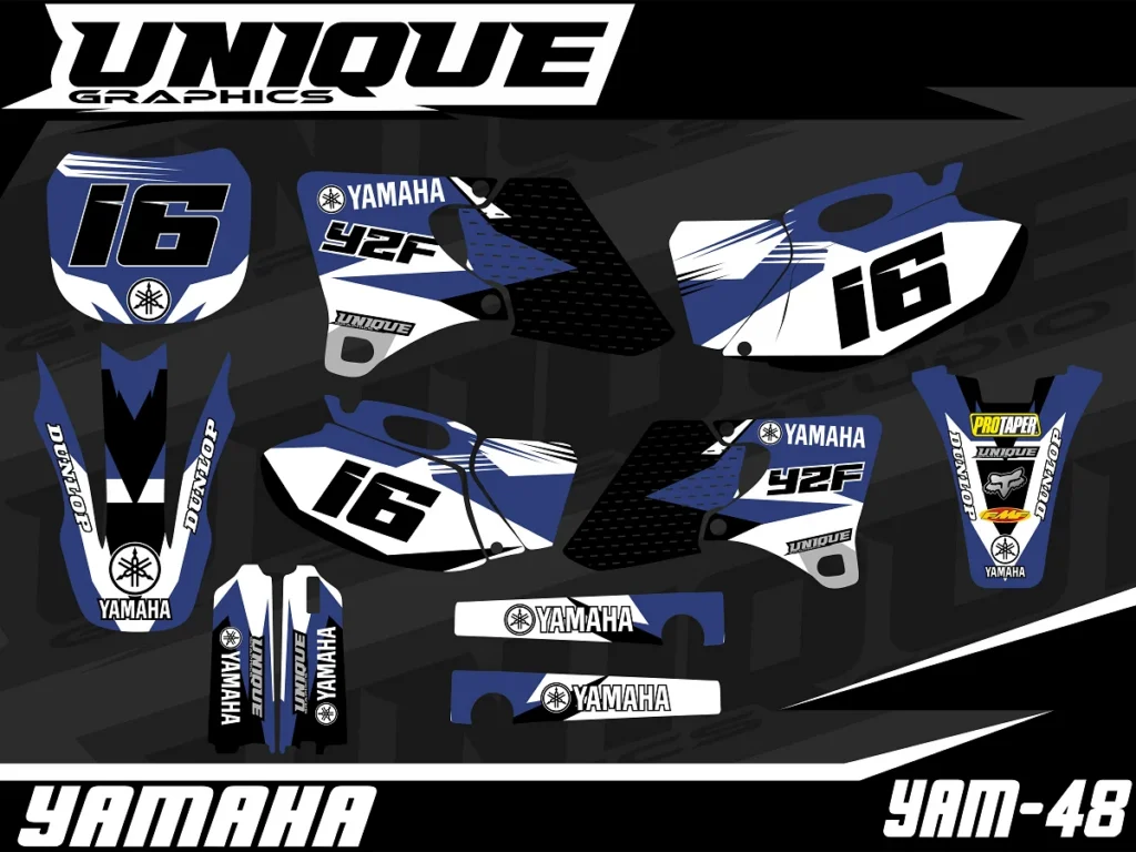 Okleina motocyklowa YAMAHA - YAM-48