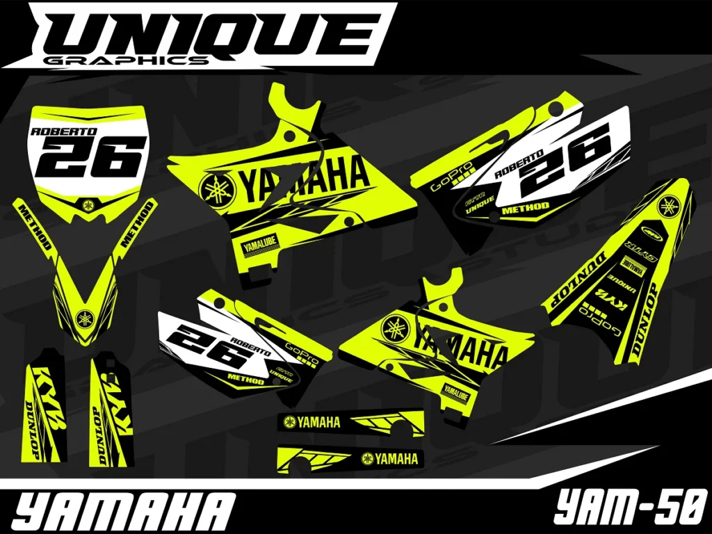 Okleina motocyklowa YAMAHA - YAM-50