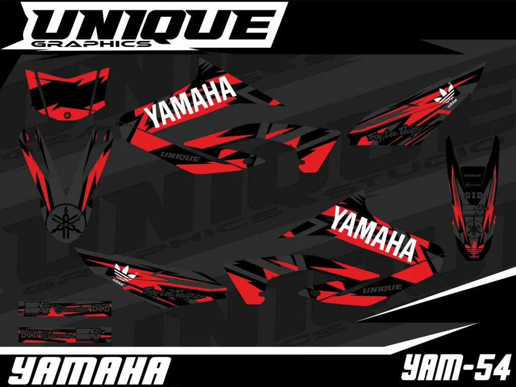 Okleina motocyklowa YAMAHA - YAM-54