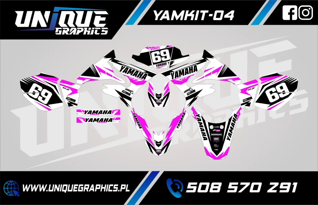 Okleina motocyklowa YAMAHA - YAM-649