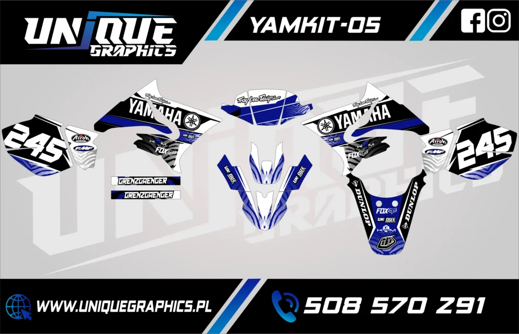 Okleina motocyklowa YAMAHA - YAM-650