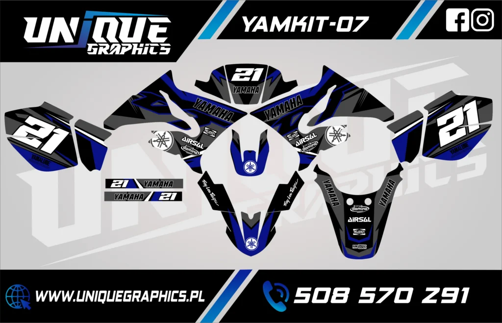 Okleina motocyklowa YAMAHA - YAM-652