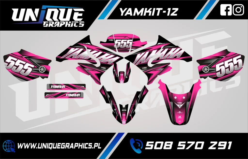 Okleina motocyklowa YAMAHA - YAM-657