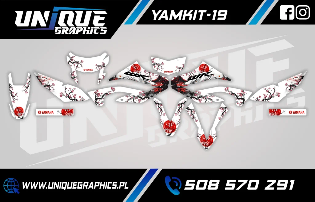 Okleina motocyklowa YAMAHA - YAM-664