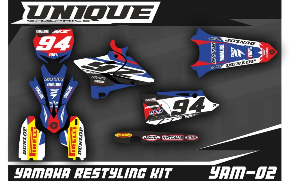 Okleina motocyklowa YAMAHA - YAM-02