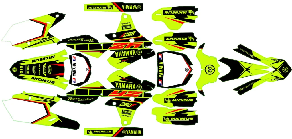 Okleina motocyklowa YAMAHA - YAM-665